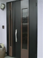 アルミ製玄関ドア　フッ素塗装