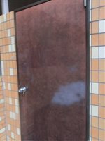 シート　玄関ドア　塗替え