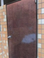 シート　玄関ドア　塗替え