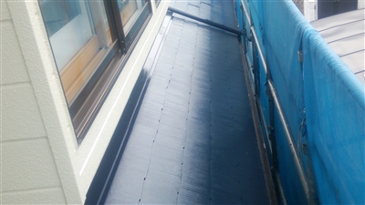 施工後 スレート屋根 塗替え 塗装 施工後 スレート屋根 塗替え 塗装