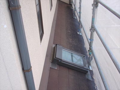 施工前 スレート屋根 塗替え 塗装 施工前 スレート屋根 塗替え 塗装