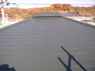 施工後 スレート屋根 塗替え 塗装 施工後 スレート屋根 塗替え 塗装