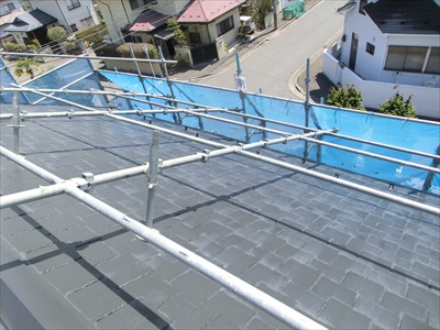 施工前 スレート屋根 塗替え 塗装 施工前 スレート屋根 塗替え 塗装