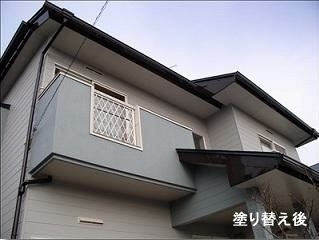 塗り替え後の家屋の画像