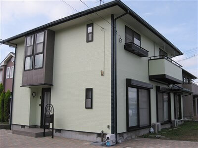 施工後 光触媒塗料 宮城県仙台市 外壁塗装 TOTO-EX