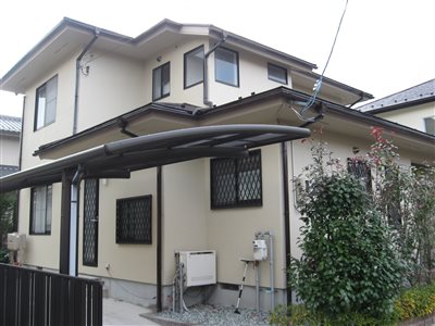 施工後 シリコン塗料 セラMシリコンⅡ 施工後 シリコン塗料 セラMシリコンⅡ