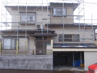 施工前 シリコン塗料 セラMシリコンⅡ 施工前 シリコン塗料 セラMシリコンⅡ