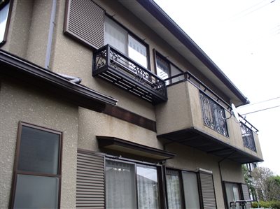 施工前 シリコン塗料 セラMシリコンⅡ 施工前 シリコン塗料 セラMシリコンⅡ