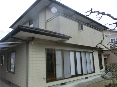 施工前 シリコン塗料 セラMシリコンⅡ 施工前 シリコン塗料 セラMシリコンⅡ