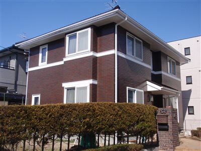施工後 外壁磁気タイルクリヤー ファイングラッシーSIクリヤー 施工後 外壁磁気タイルクリヤー ファイングラッシーSIクリヤー