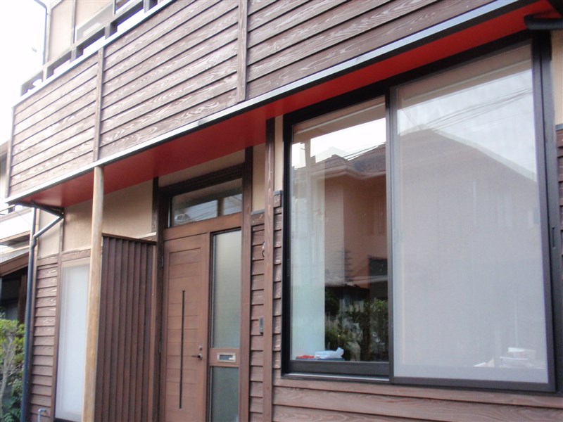 施工後　光触媒塗料　宮城県仙台市　外壁塗装　TOTO－EX