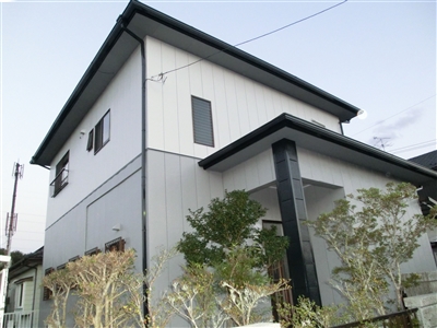 施工後 シリコン塗料 パワーシリコンマイルドⅡ 施工後 シリコン塗料 パワーシリコンマイルドⅡ