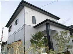 施工後　シリコン塗料　パワーシリコンマイルドⅡ